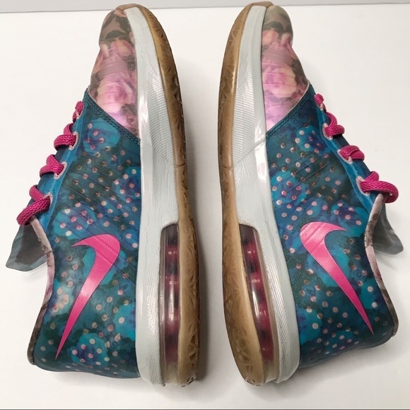 Nike KD 6 VI Aunt Pearl sneakers 5.5 Y - Picture 5 of 14